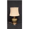 Image 1 : LATE VICTORIAN ORNATE BRASS TABLE LAMP