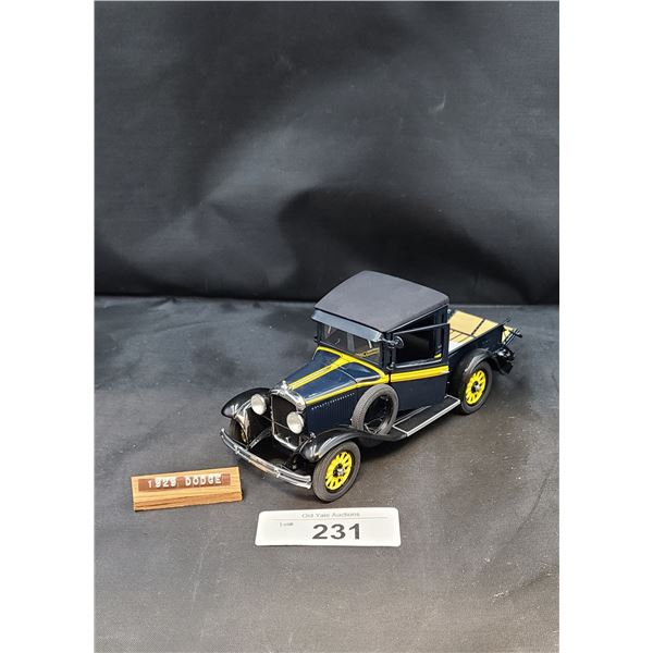 1929 DODGE PICKUP DIE CAST BY THE DANBURY MINT