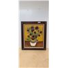 Image 1 : VINTAGE SUNFLOWER OIL PAINTING, SIGNED