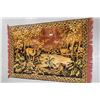 Image 1 : VINTAGE DEER TAPESTRY
