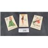 Image 1 : THREE NOS 1946 PINUP GIRL NOTEPADS FROM LELAND TAXI, KAMLOOPS, BC
