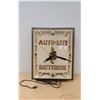 Image 1 : VINTAGE AUTO LITE BATTERIES CLOCK