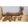 Image 2 : LARGE VINTAGE ORNATE BURMESE DRAGON