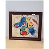 Image 1 : SIGNED, FRAMED CANVAS PRINT OF MUSICIANS