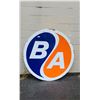 Image 1 : VINTAGE DOUBLE SIDED B/A PORCELAIN SIGN, NO SHIPPING