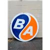 Image 2 : VINTAGE DOUBLE SIDED B/A PORCELAIN SIGN, NO SHIPPING