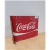 Image 1 : COCA-COLA DOUBLE SIDED TIN FLANGE SIGN