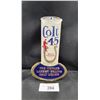 Image 1 : VINTAGE COLT 45 BEER FOIL OVER CARDBOARD SIGN