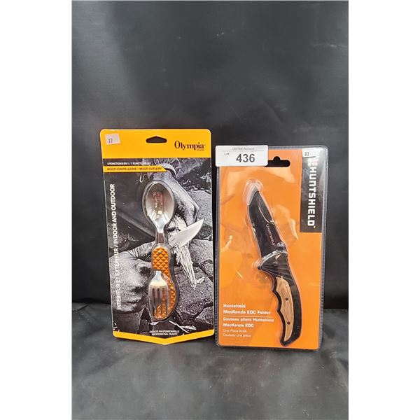 TWO NEW POCKET KNIVES