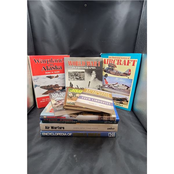 11 BOOKS ON HUNTING, TACTICAL, AIRPLANES ETC