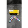 Image 2 : NEW MTEC IRRIDESCENT FOLDING POCKET KNIFE