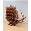 Image 1 : LARGE BEAUTIFUL WOODEN SHIP, NO SHIPPING