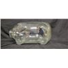 Image 3 : HARD TO FIND VINTAGE LIBBEY "THIS LITTLE PIGGY WENT TO MARKET" 5GALLON GLASS PIGGY BANK