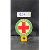Image 1 : VINTAGE RED CROSS MOTOR CORPS. LICENSE PLATE TOPPER