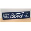 Image 1 : CUSTOM FORD HAND PAINTED WOOD SIGN