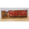 Image 1 : MOPAR PARTS & ACCESSORIES CUSTOM HAND PAINTED WOOD SIGN
