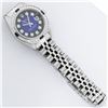 Image 6 : Rolex Ladies Stainless Steel Blue Vignette Diamond & Sapphire Datejust Wristwatc