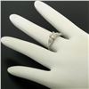 Image 3 : Antique Art Deco Platinum 0.90 ctw Old European & Marquise Diamond Solitaire Rin