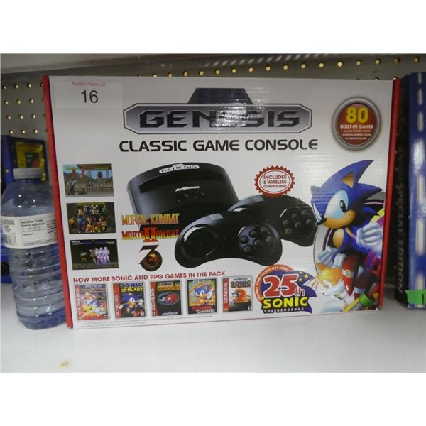 Sega Genesis classic game console