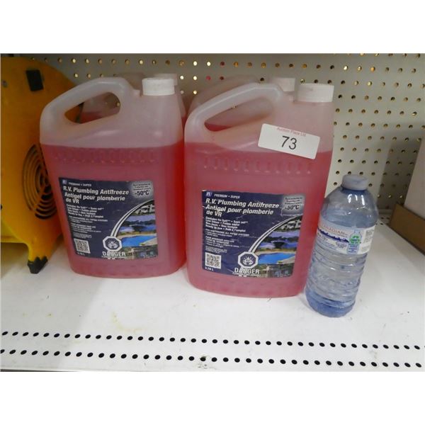 RV plumbing antifreeze 4x3.78L