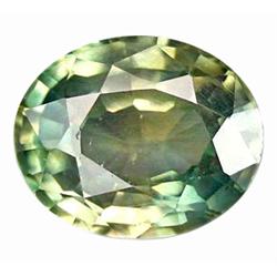 1.10 ct  Magnificent Green Blue Oval Cut Zircon VVS (GEM-10408)