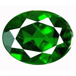 1.42ct Mesmerizing Chrome Green Natural Diopside Oval (GEM-12625)