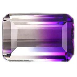 17.20ct Outstanding Emerald Bi Color Ametrine FLAWLESS (GEM-12673)