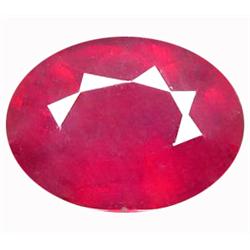 1.90ct Natural Red Ruby Oval Gemstone (GEM-12169)