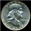 Image 1 : 1960 Franklin Half Dollar FBL GEM Unc (COI-3867)