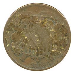 1866 2 Cent Circulated (COI-4335)