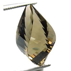 23.60C Nice Fancy Brazil Brown Imperial Champagne Topaz FLAWLESS (GEM-14890)