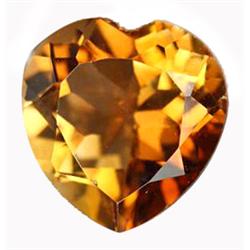 4.35ct Excellent Heart Imperial Natural Topaz Brazil VVS (GEM-14096)