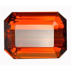 48.2ct Big Size AAA Red Orange Citrine Emerald Cut (GEM-14017)