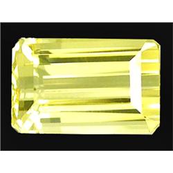 20.20ct Screaming  Emerald Yellow Citrine FLAWLESS (GEM-12276)
