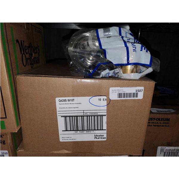 CASE LOT - Supreme Basket Strainer Assemble - Standard kitchen Sink x10