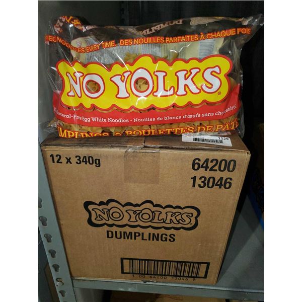CASE LOT -No Yolk Dumpling Noodles 12x340g