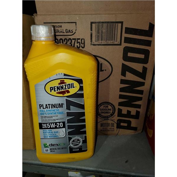CASE LOT - Penzoil 5W-20 Full Synthetic Motor Oil 6x946ml