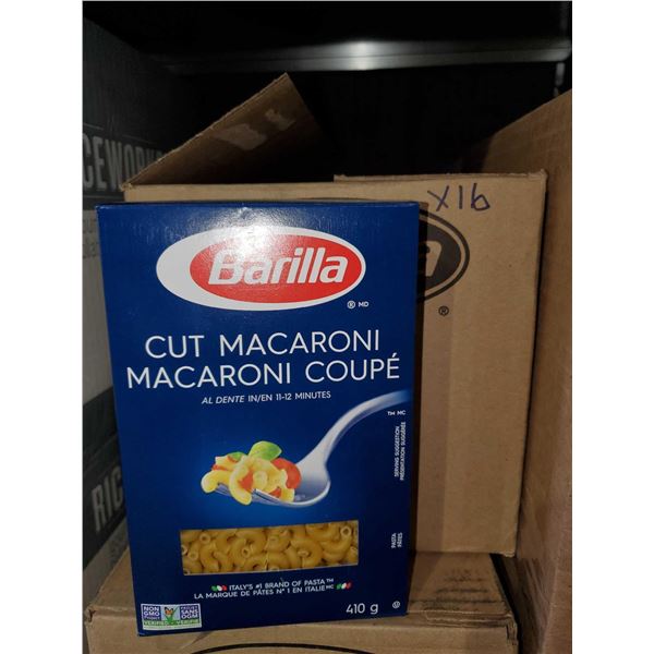 CASE LOT - Barilla Cut Macaroni 16x410g