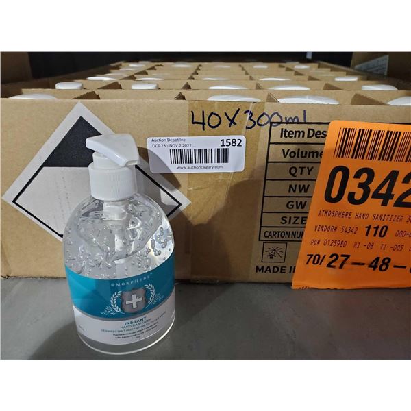 CASE LOT - @mosphere Instant Hand Sanitizer 40x300ml