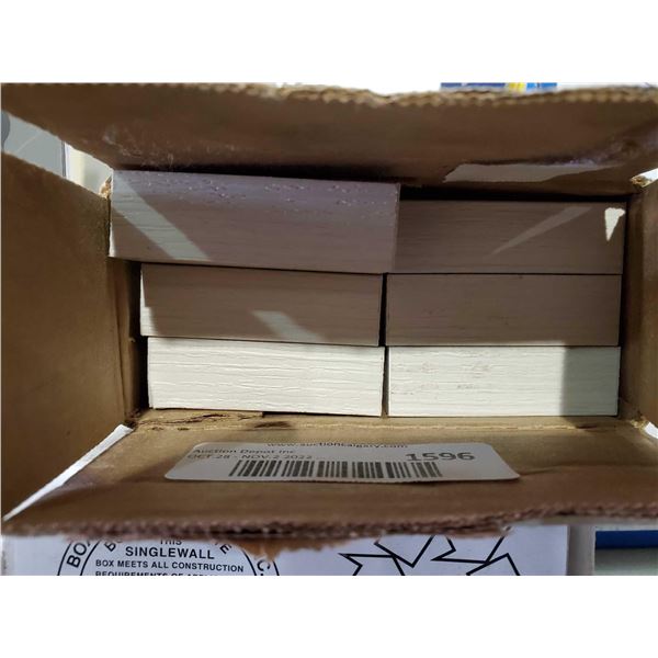 CASE LOT -Closet Culture Wood Fascia 23x2.5x0.75" - White Oak x6