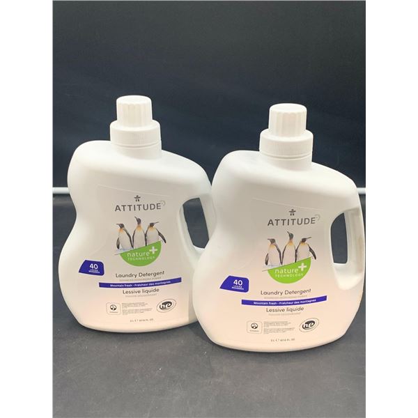 Attitude Laundry Detergent- Mountain Fresh (2 x 2L)