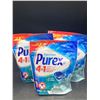 Image 1 : Purex After the Rain Dishwasher Pods (3 x 402g)