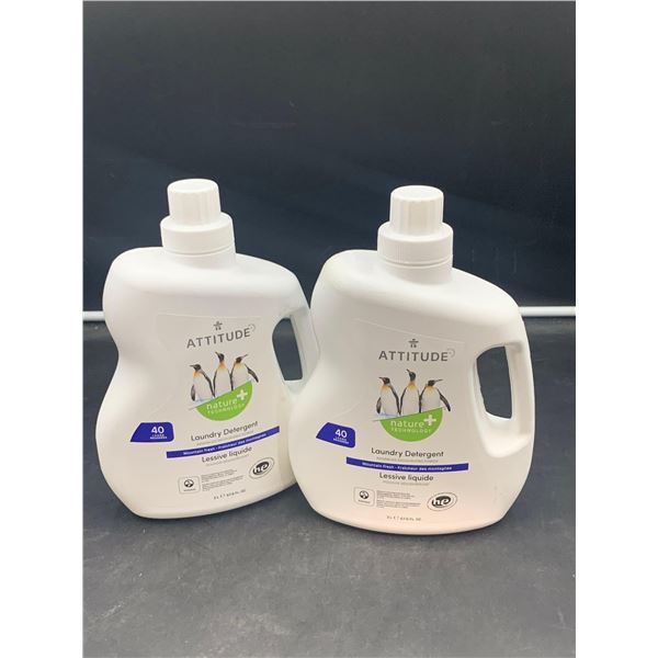 Attitude Laundry Detergent-Mountain Fresh (2 x 2L)