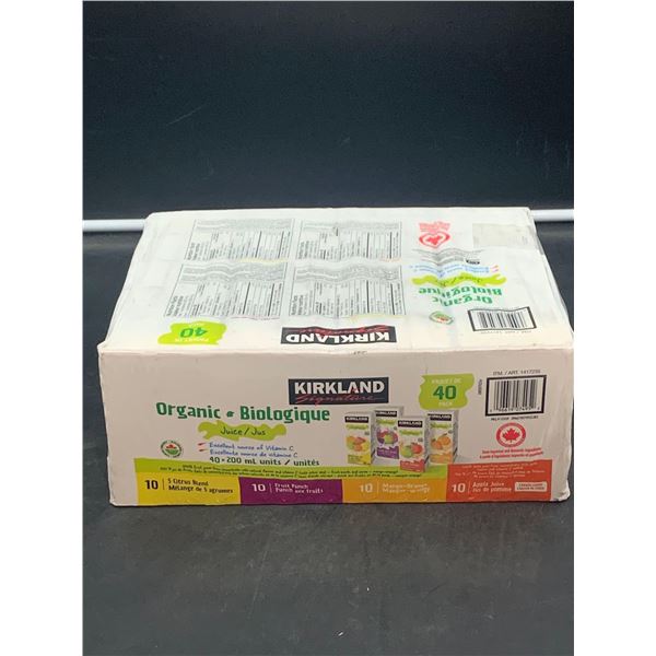 Kirkland Organic Juice (40 x 200ml)