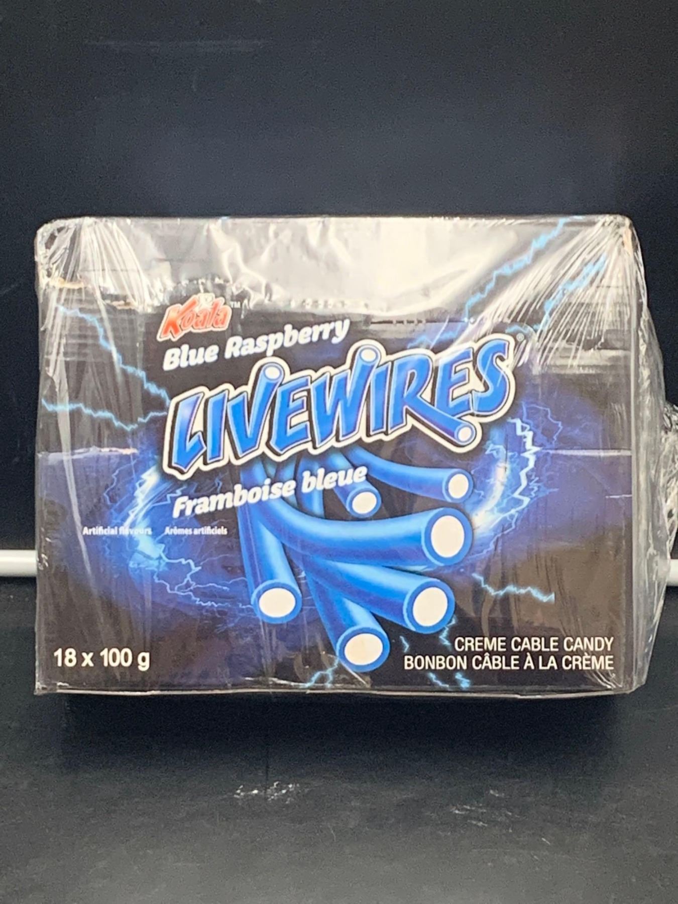 Calli Blue Raspberry Koala Blue Raspberry Livewires (18 x 100g)