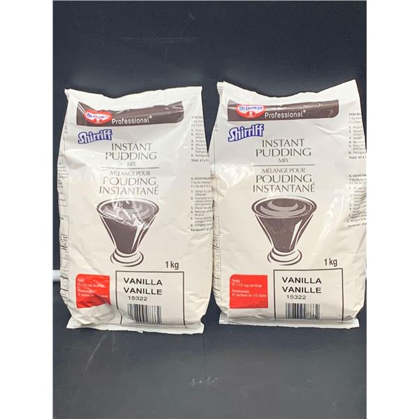 Dr. Oetker Shirriff Instant Pudding-Vanilla (2 x 1kg)