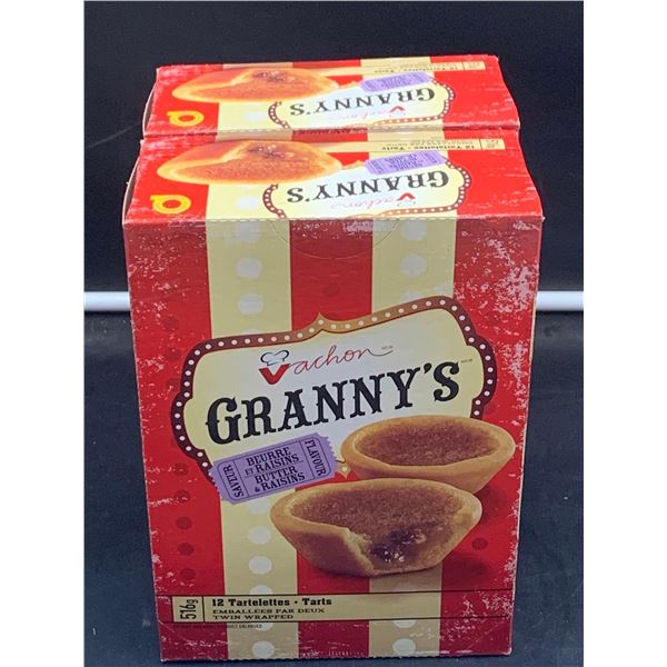 Vachon Granny's Butter & Raisin Tarts (2 x 12 x 43g)