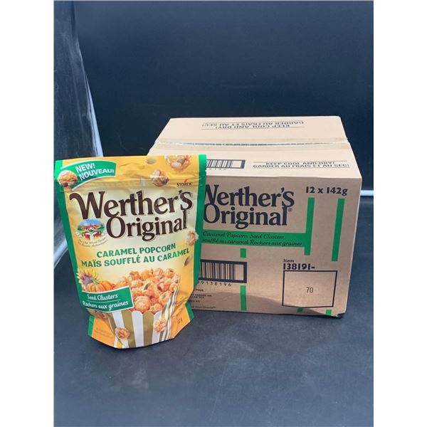 Werthers Original Caramel Popcorn (12 x 142g)