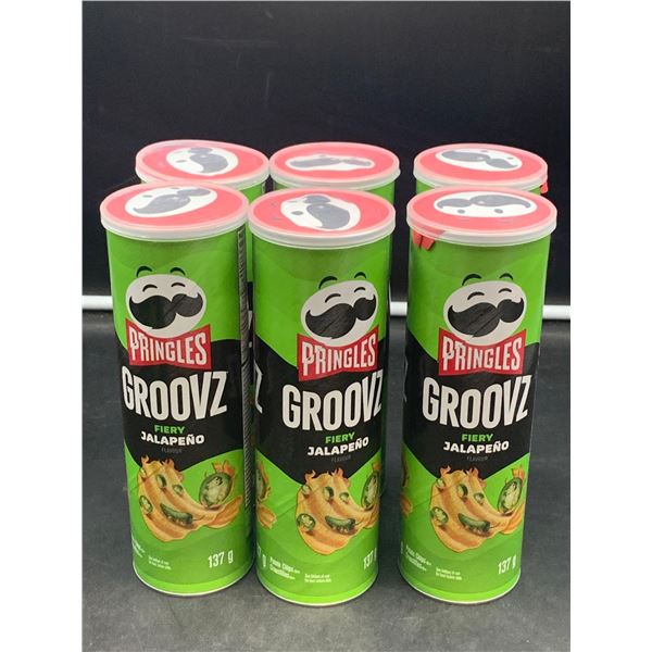 Pringles Groovz Fiery Jalapeno (6 x 137g)