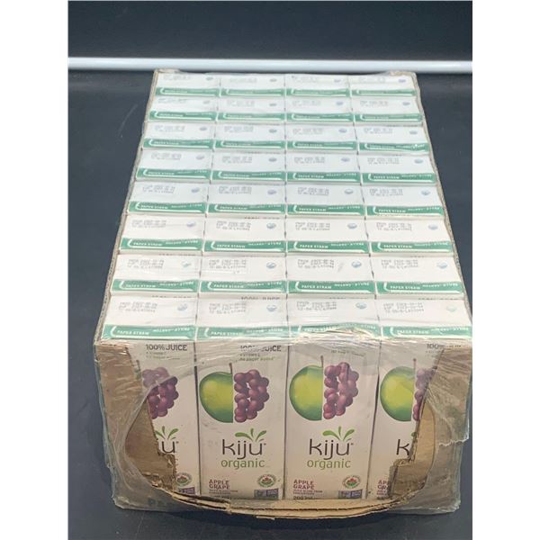 Kiju Apple Grape Juice Boxes (24 x 200ml)